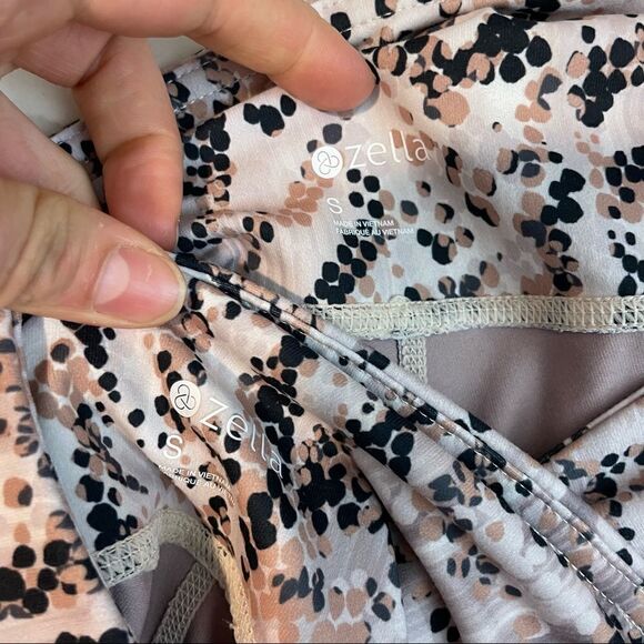 ZELLA Yoga Pants High Waist Ankle Leggings Animal Print Slim Fit Pants - Picture 7 of 7